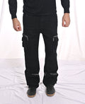 CARGO JEANS NERO