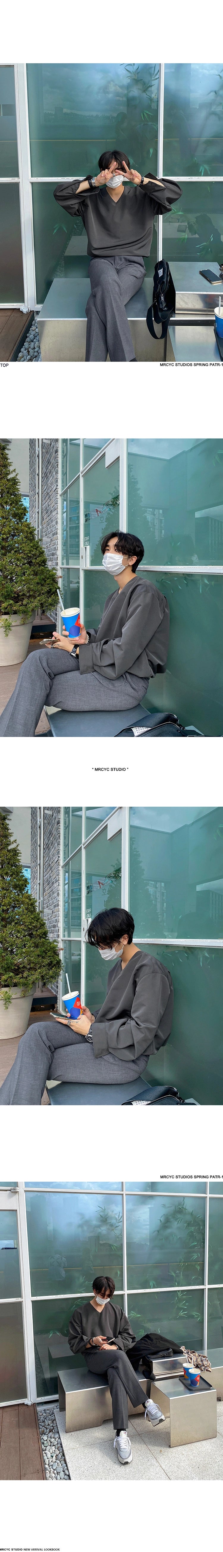 camicia a maniche lunghe per uomo MRCYC