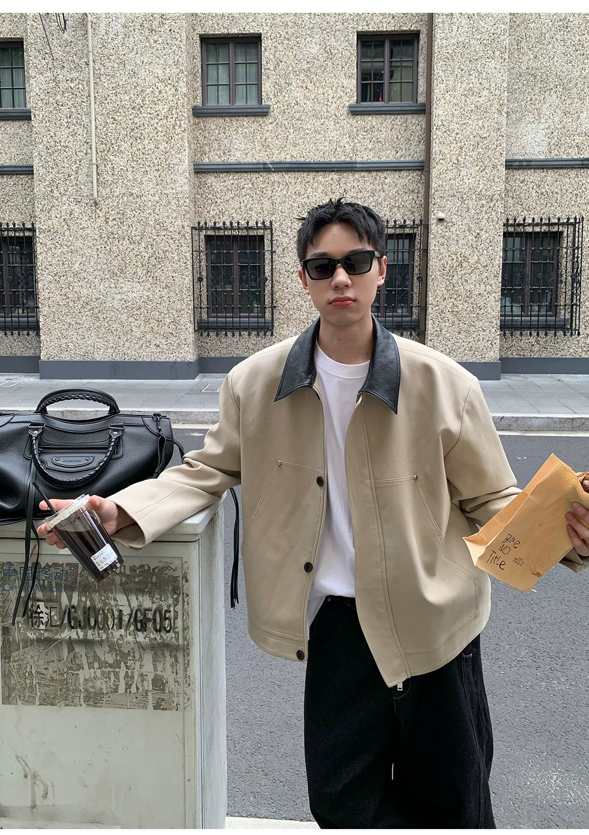 Giacca casual ampia e versatile da uomo e da donna R1DGE